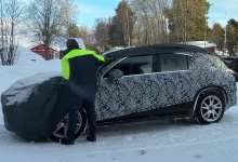 2025年推出 全新GLC纯电动版最新谍照-深圳汽车网