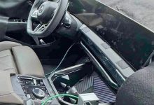 搭载曲面双联屏 全新宝马X3内饰谍照-深圳汽车网