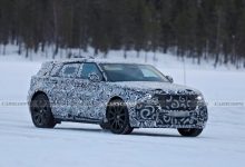 对标电动Macan 疑似揽胜星脉电动版谍照-深圳汽车网