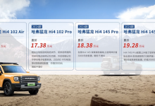 16.58万元起 2024款哈弗猛龙正式上市-深圳汽车网