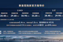 售28.48万起 新款丰田皇冠陆放上市-深圳汽车网