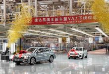 捷达VA7在一汽-大众成都工厂下线 预售11.8777万元起 1.4T发动机-深圳汽车网