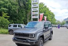 外观沿用经典设计 北京BJ40燃油版车型到店-深圳汽车网