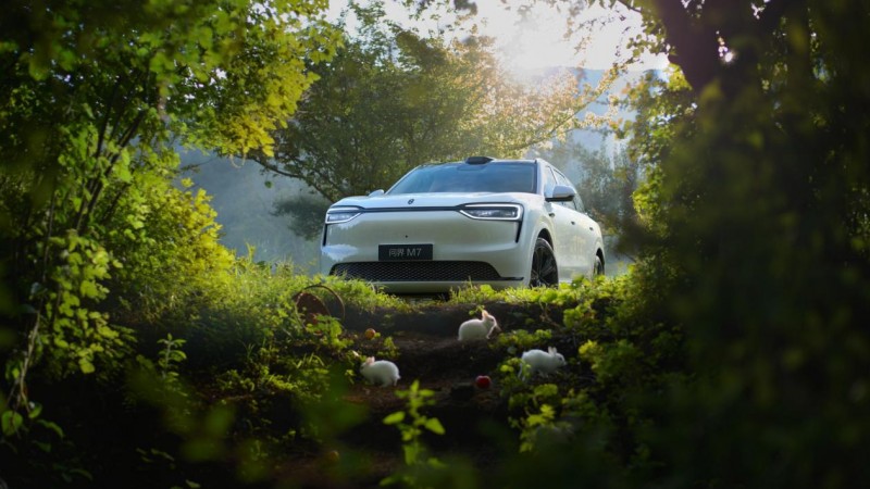 黑白双色，光影交织！全新问界M7黑白武士款官宣9月上市-深圳汽车网