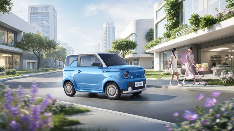 萌系纯电新选择！睿蓝“蓝精灵”亮相引市场聚焦-深圳汽车网