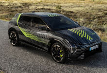 将在2026年一季度上市/造型更运动 起亚EV4 GT谍照曝光-深圳汽车网