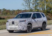 计划于2026年夏秋季发布/内外有升级 新款本田Pilot路试谍照曝光-深圳汽车网